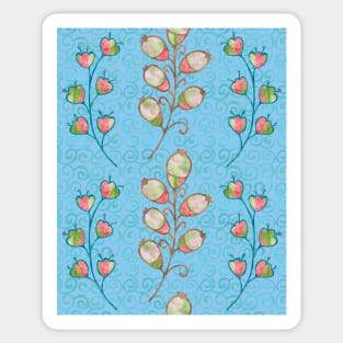 Spring Buds Pattern Sticker